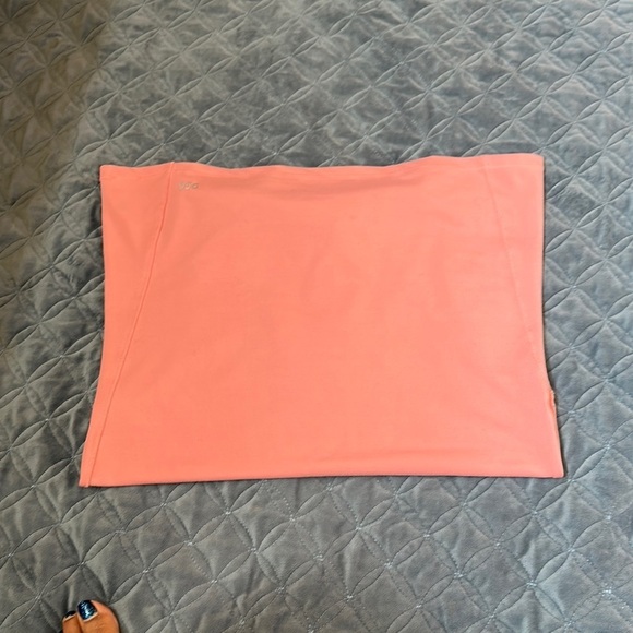DSG Orange and Pink Fitted Sleeveless Tank Top - Picture 6 of 8